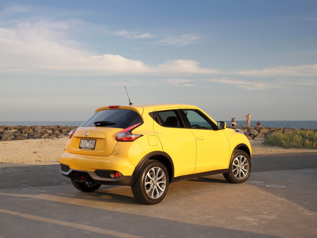 POCKET SIZED: Juke features a 1.2-litre turbo four-cylinder good for 85kW and is available only as a six-speed manual POCKET SIZED: Juke features a 1.2-litre turbo four-cylinder good for 85kW and is available only as a six-speed manual